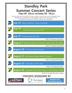 Summer Concerts 2014