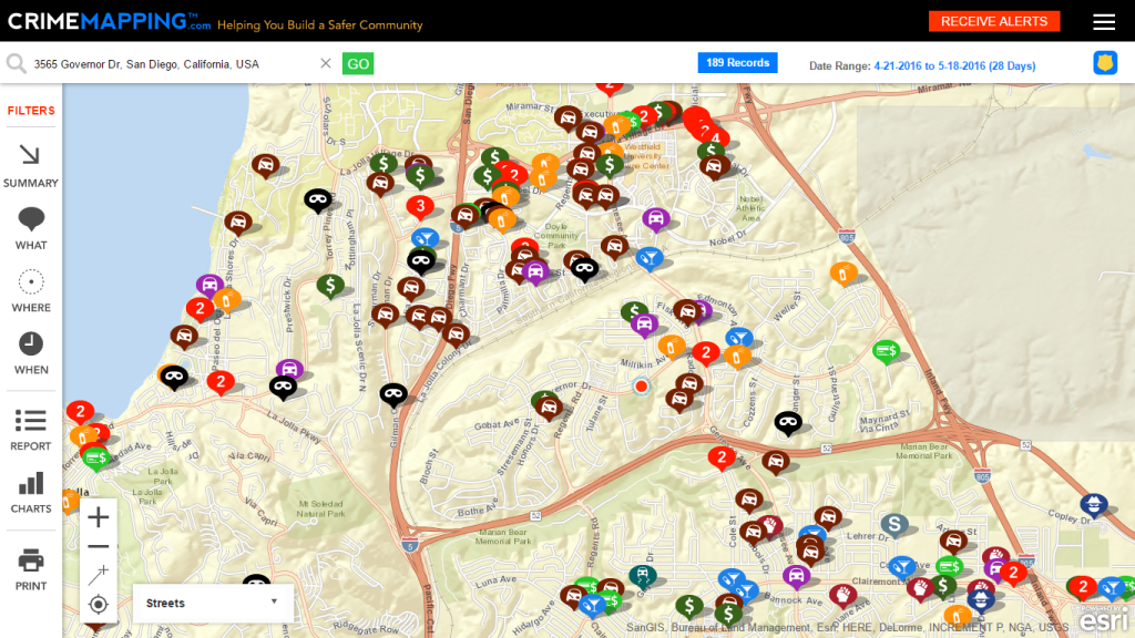 What’s new in CrimeMapping?