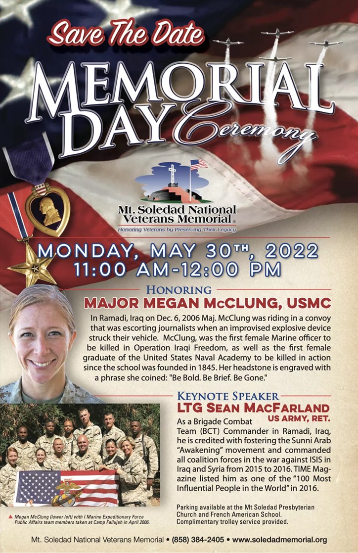 Memorial Day 2022 - University City Community Association (UCCA)